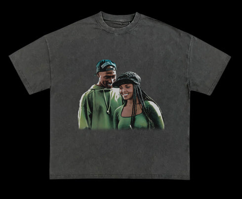 Poetic Love Tee - Oversized