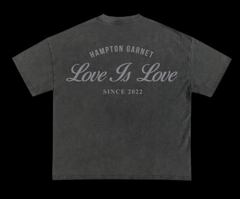 Poetic Love Tee - Oversized